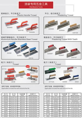 匠作工具的魅力 如何選擇與使用ADM鋁柄高級齒口抹泥刀?
